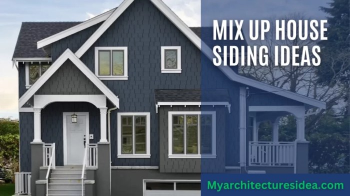 Inexpensive exterior siding