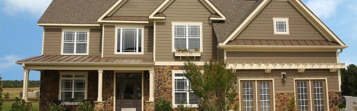 Hardie plank siding homes