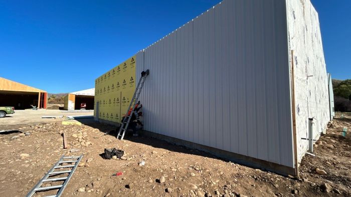 Siding roofing rib lumber fort