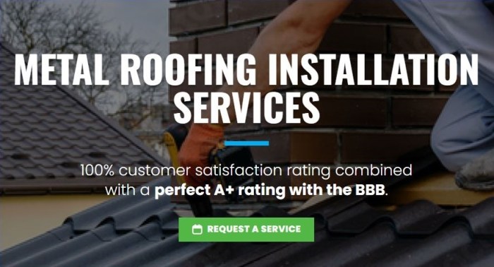 Metal roofing and siding contractors near me